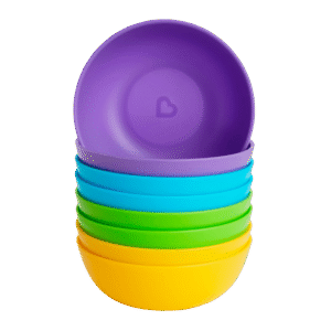 Munchkin Multi Toddler Bowl, Includes Deep Bowls with High Sides, BPA-Free, 8 Pack