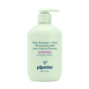Pipette Tear-Free Baby Shampoo & Wash, Sensitive Skin, Vanilla + Ylang Ylang, 11.8 fl oz