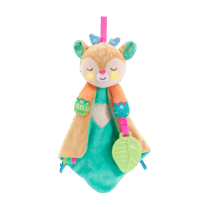 VTech 3-in-1 Snuggle and Cuddle Lovey Cuddly Fawn and Teether Toy Holder